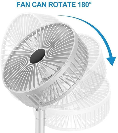 Rechargeable High Speed Table Desk Fan