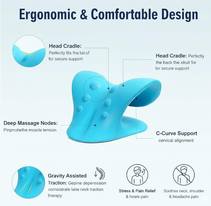 Zenn Neck Pain Reliver Pillow